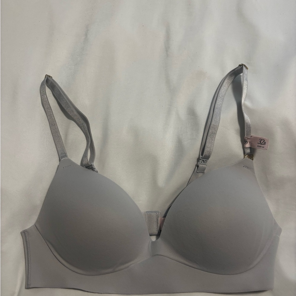 Victoria’s Secret wireless bra 32B - silver grey